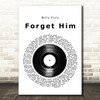 Billy Fury Forget Him Vinyl Record Song Lyric Music Art Print