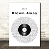 DMA'S Blown Away Vinyl Record Song Lyric Music Art Print