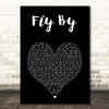 Blue Fly By Black Heart Song Lyric Print