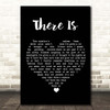 Boxcar Racer There Is Black Heart Song Lyric Print