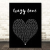 Brian McKnight Crazy Love Black Heart Song Lyric Print