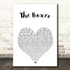 Simon & Garfunkel The Boxer White Heart Song Lyric Print