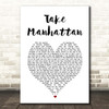 Soul Asylum Take Manhattan White Heart Song Lyric Print