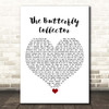 The Jam The Butterfly Collector White Heart Song Lyric Print