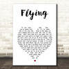 Bryan Adams Flying White Heart Song Lyric Print