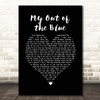 Charles Esten My Out of the Blue Black Heart Song Lyric Print