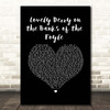Charlie McGonigle Lovely Derry on the Banks of the Foyle Black Heart Song Lyric Print