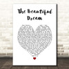 George Ezra The Beautiful Dream White Heart Song Lyric Print
