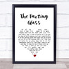 Hozier The Parting Glass White Heart Song Lyric Print