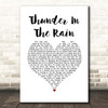 Kane Brown Thunder In The Rain White Heart Song Lyric Print