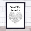 Kasabian Vlad The Impaler White Heart Song Lyric Print