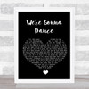 Cody Jinks We're Gonna Dance Black Heart Song Lyric Print
