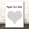 Keywest Apple Tree Hill White Heart Song Lyric Print