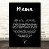 Connie Francis Mama Black Heart Song Lyric Print