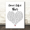 Lauren Daigle Love Like This White Heart Song Lyric Wall Art Print