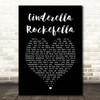 Esther & Abi Ofarim Cinderella Rockefella Black Heart Song Lyric Print