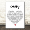 Catfish And The Bottlemen Emily White Heart Song Lyric Quote Music Print