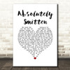 Dodie Absolutely Smitten White Heart Song Lyric Quote Music Print