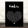 311 Amber Black Heart Song Lyric Print