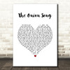 Marvin Gaye The Onion Song White Heart Song Lyric Quote Music Print