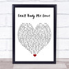 Can't Buy Me Love The Beatles Quote Song Lyric Heart Print