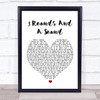 Blind Pilot 3 Rounds And A Sound Heart Song Lyric Quote Print