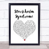 Blink-182 Stockholm Syndrome Heart Song Lyric Quote Print
