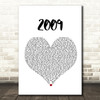Mac Miller 2009 Heart Song Lyric Quote Print