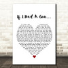 Noel Gallagher If I Had A Gun Heart Song Lyric Quote Print