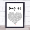 Stone Sour Song 3 Heart Song Lyric Quote Print
