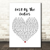 The Courteeners Last Of The Ladies Heart Song Lyric Quote Print