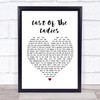 The Courteeners Last Of The Ladies Heart Song Lyric Quote Print