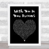 Hanson With You In Your Dreams Black Heart Song Lyric Print