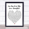 Can You Feel The Love Tonight Elton John Heart Song Lyric Quote Print