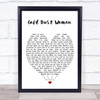 Gold Dust Woman Fleetwood Mac Quote Song Lyric Heart Print