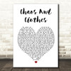 Jason Isbell And The 400 Unit Chaos And Clothes White Heart Song Lyric Print