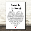 You're In My Heart Rod Stewart Heart Song Lyric Quote Print