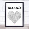 Steven Curtis Chapman Cinderella White Heart Song Lyric Quote Print