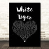 Izzy Bizu White Tiger Black Heart Song Lyric Print