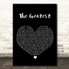 James Blunt The Greatest Black Heart Song Lyric Print