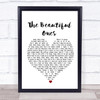 Prince And The Revolution The Beautiful Ones Heart Song Lyric Quote Print