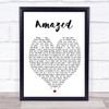 Amazed Lonestar Quote Song Lyric Heart Print