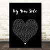 Jonas Blue By Your Side Black Heart Song Lyric Print