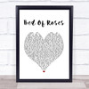 Bon Jovi Bed Of Roses Heart Song Lyric Quote Print