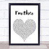 Don Broco Further Heart Song Lyric Quote Print