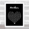Kacey Musgraves Mother Black Heart Song Lyric Print