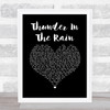 Kane Brown Thunder In The Rain Black Heart Song Lyric Print