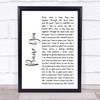 Hannah Grace Praise You White Script Song Lyric Print