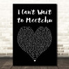 Macy Gray I Can't Wait to Meetchu Black Heart Song Lyric Print