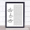 Daughtry As You Are White Script Song Lyric Quote Music Print